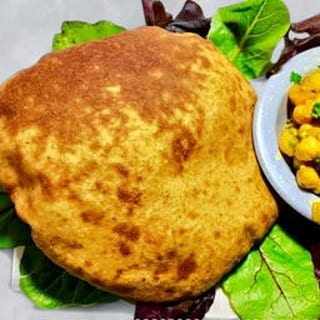 Chana Bhajee with Poori